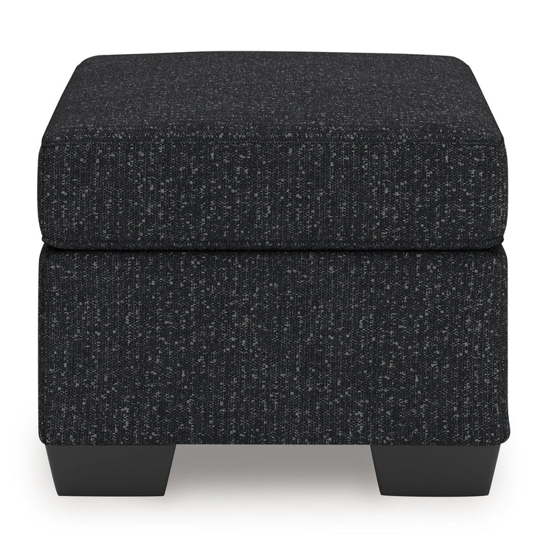 Jasmine Peaks - Ottoman - Coal - JaxCo Furniture