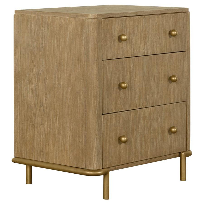 Arini - 3-Drawer Nightstand - JaxCo Furniture
