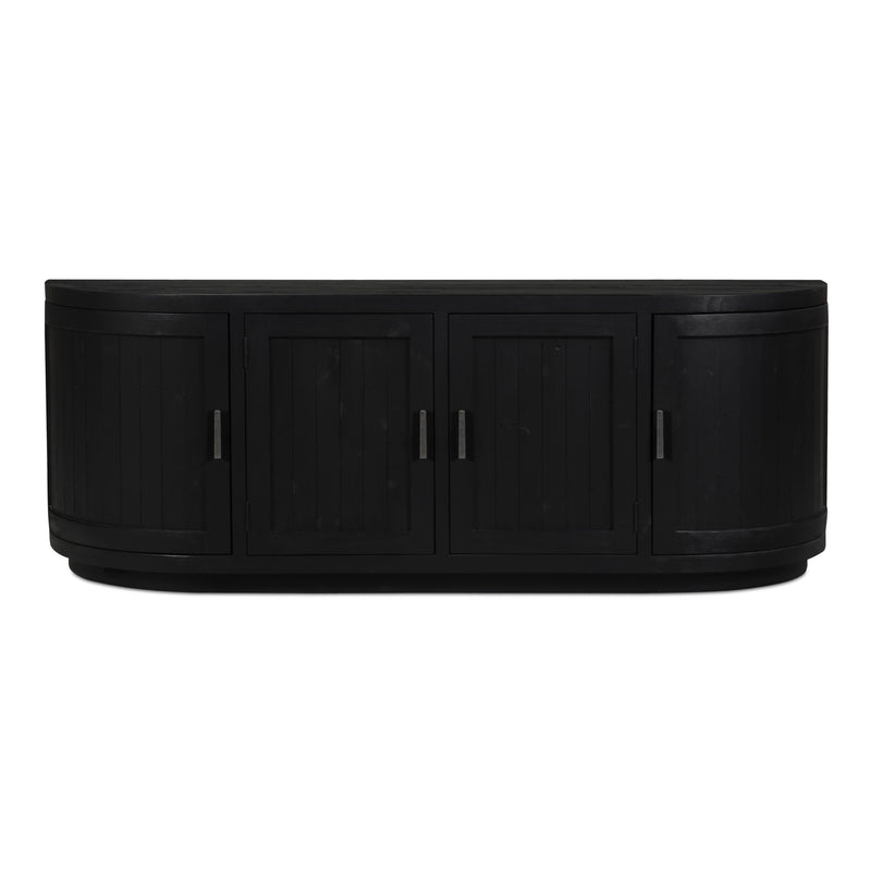 Nicola - Media Cabinet - Black - JaxCo Furniture