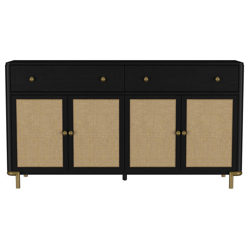 Arini - Cane Door Dining Sideboard Server - JaxCo Furniture