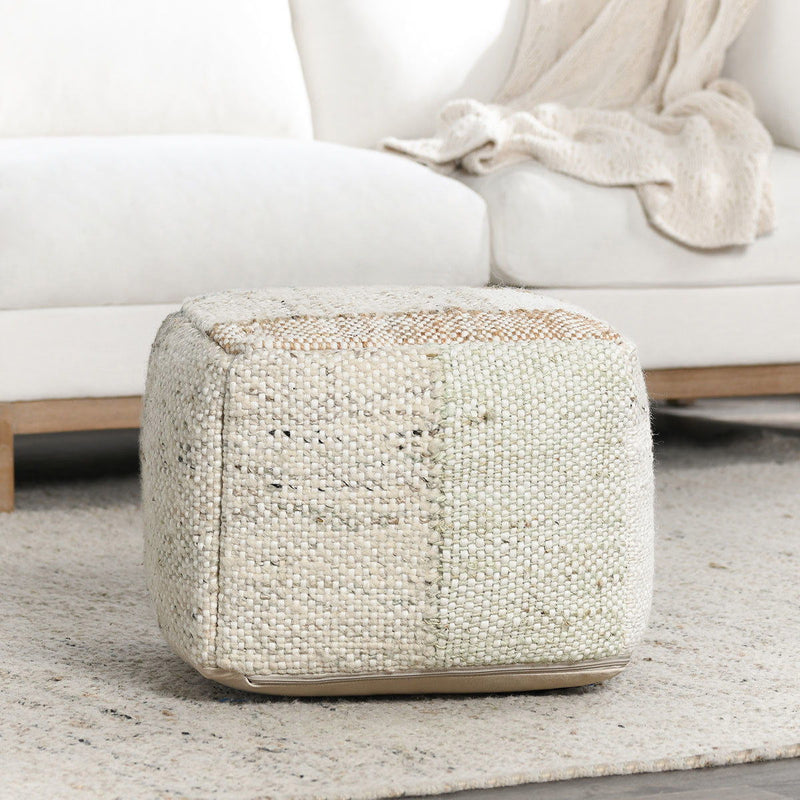 Poufs - Ritsa Pouf - Multi - JaxCo Furniture