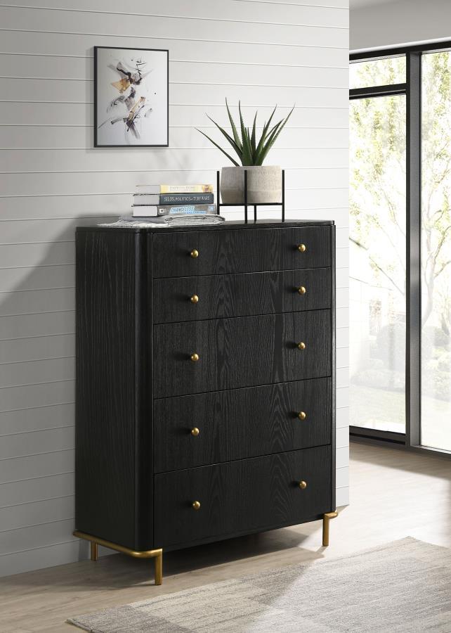 Arini - 5-Drawer Bedroom Chest - JaxCo Furniture