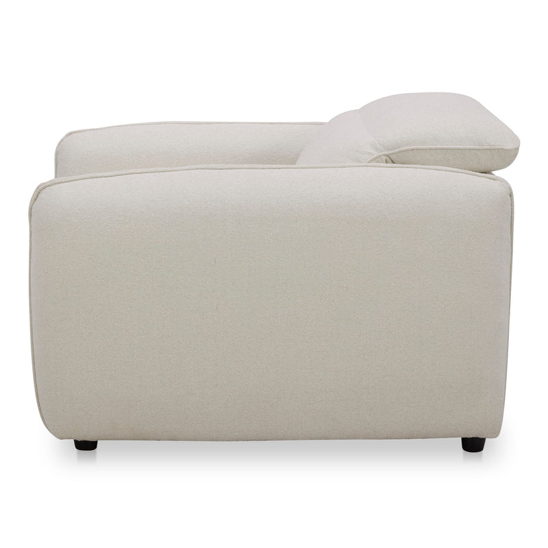 Eli - Power Recliner Chair - Warm White - JaxCo Furniture
