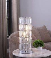Wanda - Crystal Shade Bedside Table Lamp - JaxCo Furniture