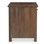 Gene - Charging Nightstand - Dark Brown - JaxCo Furniture