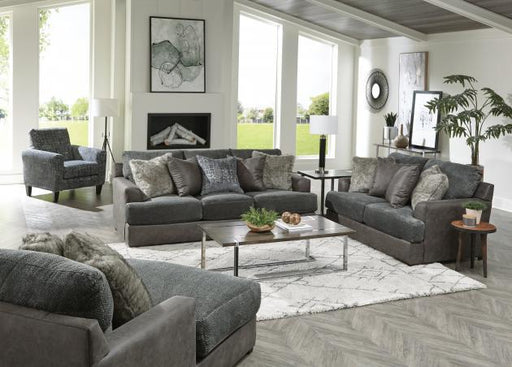 Boulevard - Loveseat - Graphite - JaxCo Furniture