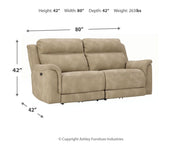 Next-Gen - Power Reclining Sofa - JaxCo Furniture