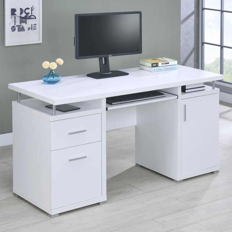 Tracy - 2-Drawer Office Computer Desk - JaxCo Furniture