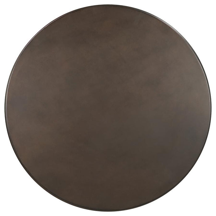 Oswego - Round 30-Inch Bistro Dining Table - Bronze - JaxCo Furniture