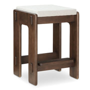 Ashby - Counter Stool - Beige - White - JaxCo Furniture