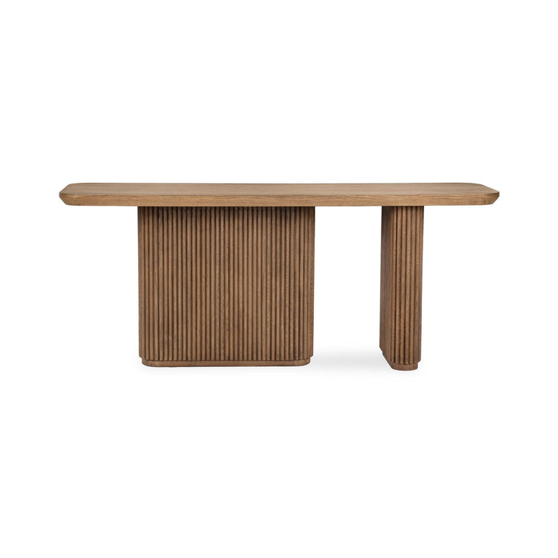 Vander - Solid Wood Rectangle Console Table - JaxCo Furniture