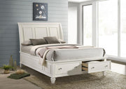 Sandy Beach - Storage Sleigh Bed - JaxCo Furniture