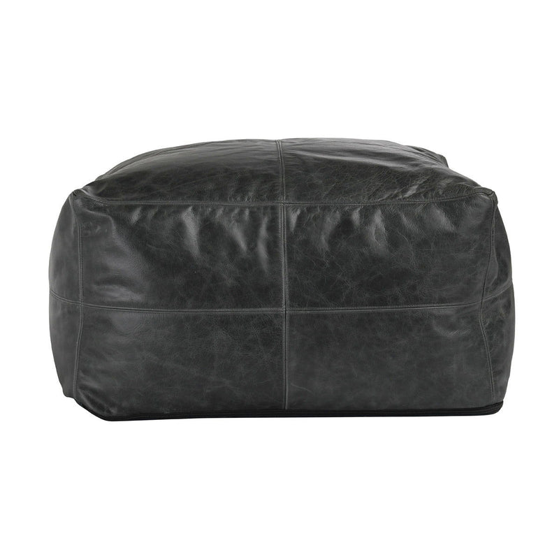 Poufs - Leather Pouf - JaxCo Furniture