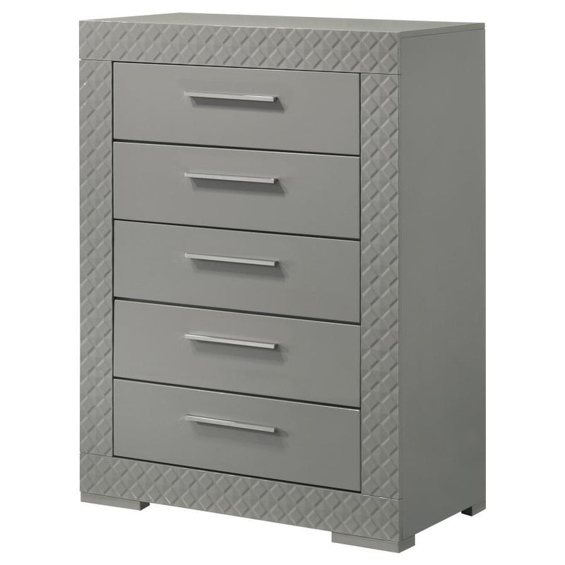 Ives - 5-Drawer Bedroom Chest - JaxCo Furniture