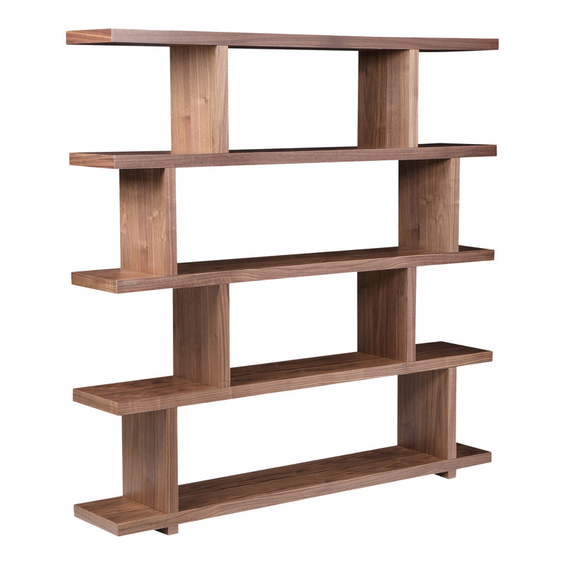 Miri - Large Shelf - Walnut - JaxCo Furniture