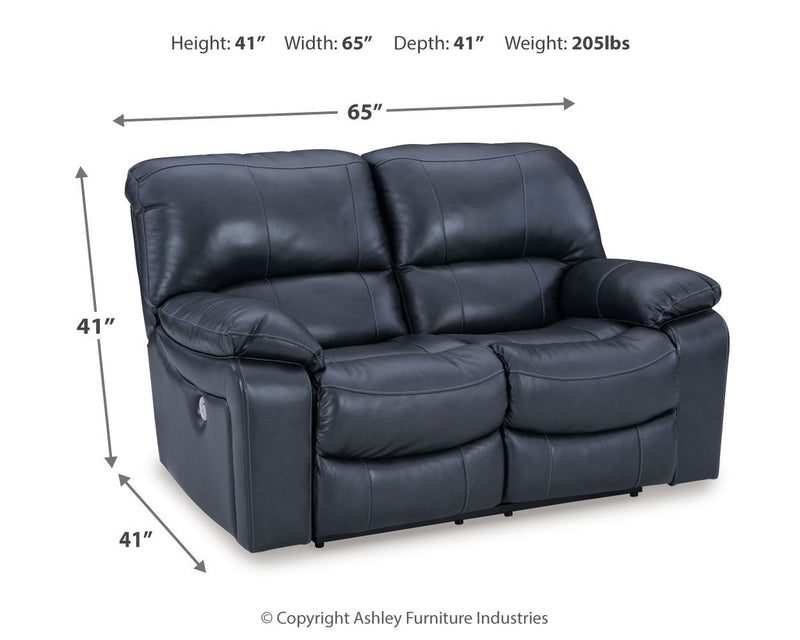 Leesworth - Reclining Loveseat - JaxCo Furniture