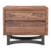 Bent - Nightstand - Natural Stain - JaxCo Furniture