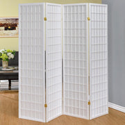 Roberto - 4-Panel Room Divider Folding Shoji Screen - JaxCo Furniture