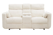 Radius - Power Glider Reclining Console Loveseat - JaxCo Furniture