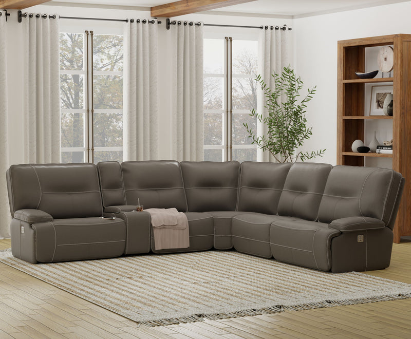 Spartacus - Power Reclining Sectional - JaxCo Furniture