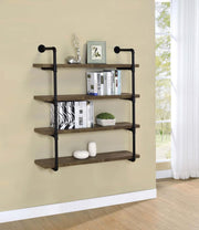 Elmcrest - 4-Shelf Wall Bookshelf - JaxCo Furniture