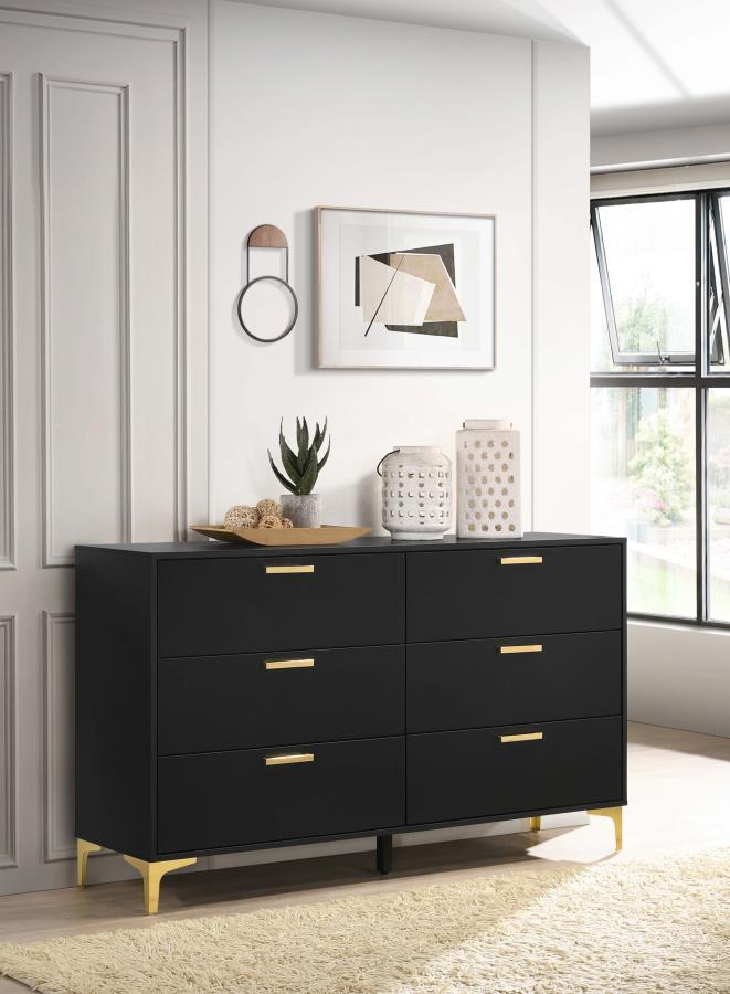Kendall - 6-Drawer Dresser - JaxCo Furniture