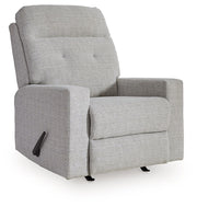 Skillins - Stone - Rocker Recliner - JaxCo Furniture