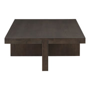 Folke - Rectangular Coffee Table - Dark Brown - JaxCo Furniture