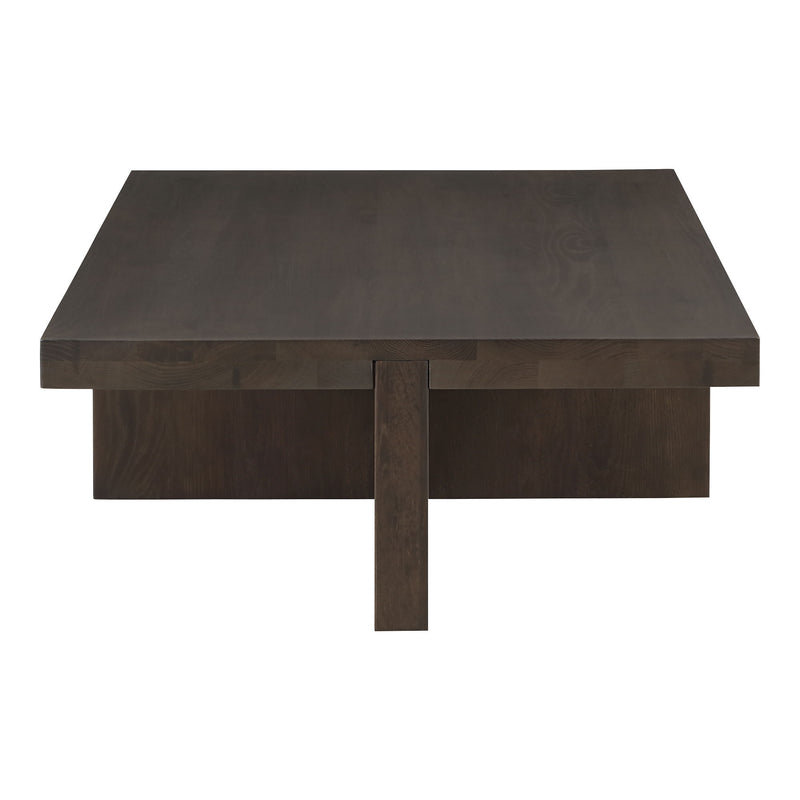 Folke - Rectangular Coffee Table - Dark Brown - JaxCo Furniture