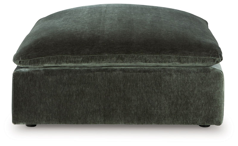 Carriage View - Jade - Oversized Accent Ottoman - JaxCo Furniture