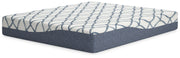 12 Inch Chime Elite 2.0 - White / Blue - California King Mattress - JaxCo Furniture