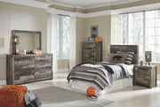 Derekson - Headboard With Bed Frame - JaxCo Furniture