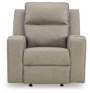 Lavenhorne - Pebble - Rocker Recliner - JaxCo Furniture