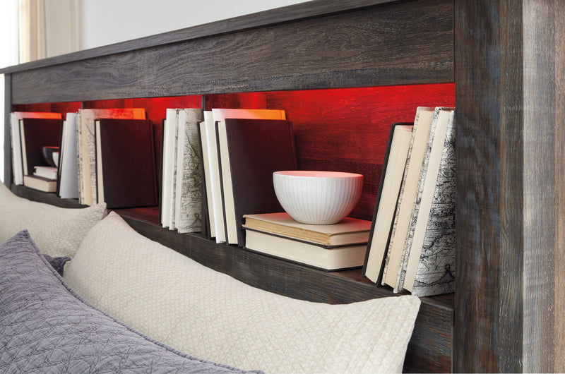 Drystan - Panel Bookcase Bed - JaxCo Furniture