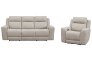 Calgary - Power Reclining Sofa Set - JaxCo Furniture