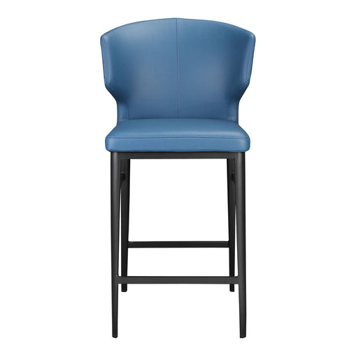 Delaney - Counter Stool - Steel Blue - JaxCo Furniture