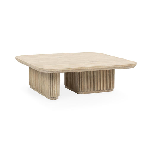 Vander - Solid Wood Square Coffee Table - JaxCo Furniture