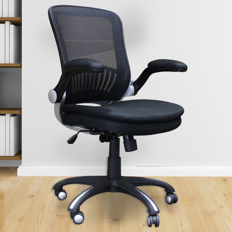 Dc#301 - Desk Chair - Black - JaxCo Furniture