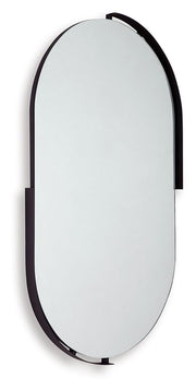 Valkings - Black - Accent Mirror - JaxCo Furniture