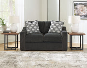 Wryenlynn - Onyx - Loveseat - JaxCo Furniture