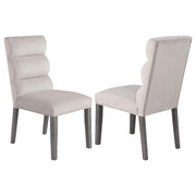 Carla - Upholstered Dining Side Chair (Set of 2) - JaxCo Furniture