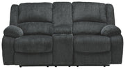 Draycoll - Reclining Loveseat - JaxCo Furniture