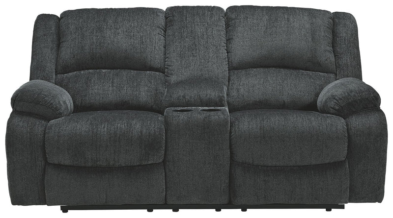 Draycoll - Reclining Loveseat - JaxCo Furniture