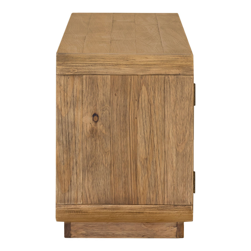 Monterey - Media Cabinet - Rustic Blonde - JaxCo Furniture