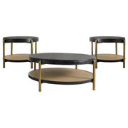 Arini - Round Coffee And End Table Set - JaxCo Furniture