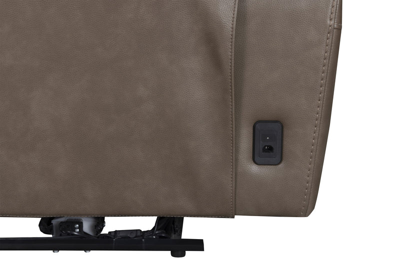 Hancock - Zero Gravity Power Reclining Sectional With Power Adjustable Headrests - JaxCo Furniture