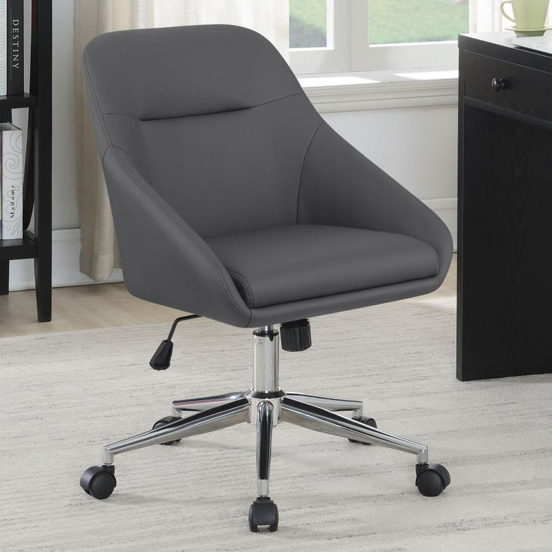 Jackman - Upholstered Adjustable Home Office Desk Chair - JaxCo Furniture