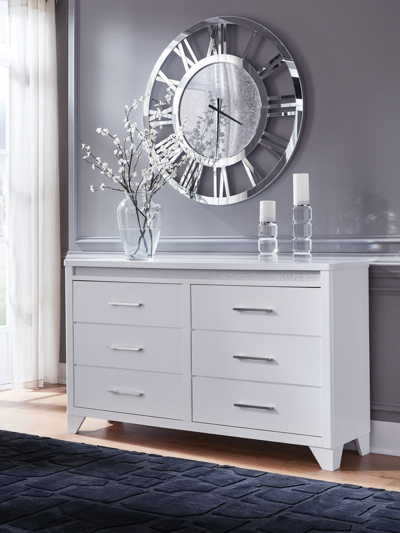 Jarlee - White - Dresser - JaxCo Furniture