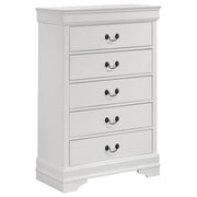 Louis Philippe - Five-drawer Chest - JaxCo Furniture