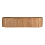 Theo - Media Bench - Natural Oak - JaxCo Furniture